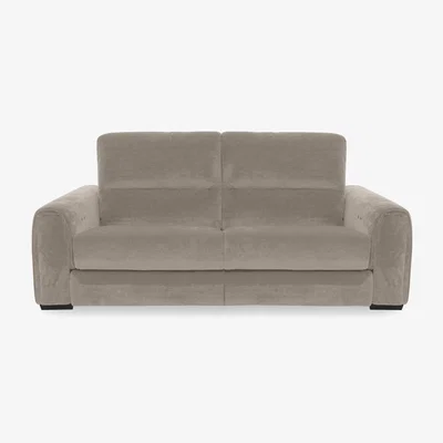 Furniture Village Flex Fabric 2 Seater Power Recliner Sofa with Storage Arms