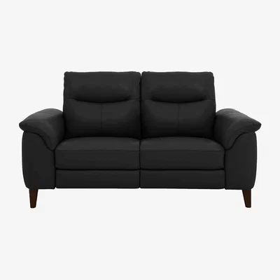 Furniture Village Morgan 2 Seater Leather Power Recliner Sofa