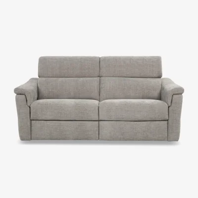 Furniture Village Nicoletti - Bella 2 Seater Fabric Power Recliner Sofa with Power Headrests