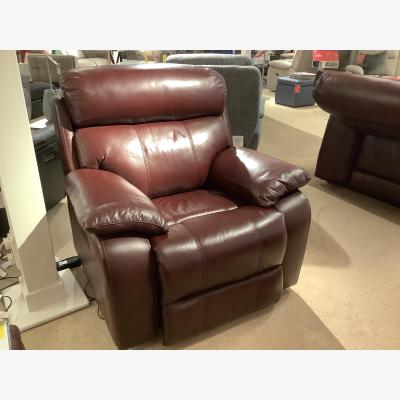 Furniture Village Moreno power chair with power headrest