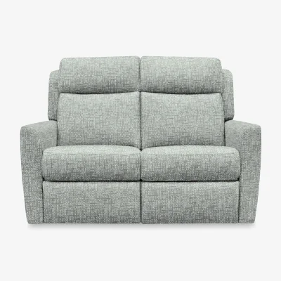 Furniture Village G Plan - Wren 2 Seater Fabric Recliner Sofa with Headrests and Power Lumbar - Remco Duck Egg