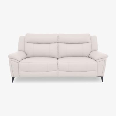 Furniture Village Panache Leather 3 Seater Power Recliner Sofa