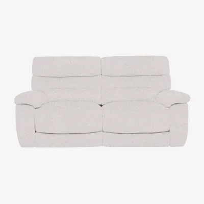 Furniture Village Comfort Story - Nimbus 2 Seater Fabric Power Recliner Sofa - R110 Sand