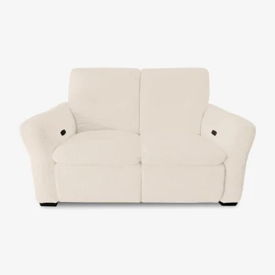 Furniture Village Restore 2 Seater Fabric Power Recliner Sofa with Power Headrests