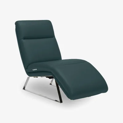 Furniture Village Rhianna Leather Power Recliner Chaise Chair