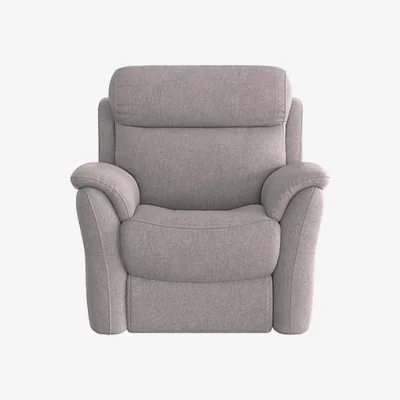 Furniture Village Relax Station Revive Fabric Power Recliner Armchair - R27 Pewter