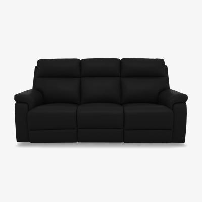 Furniture Village Raven Leather 3 Seater Leather Power Recliner Sofa