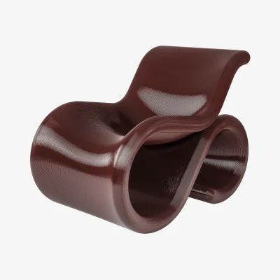 Nordic Nest Crème Atelier Éclair chair lounge chair Cherry