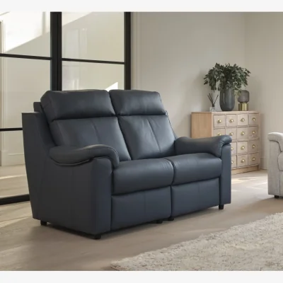Downtown Parker Knoll Arizona 2 Seater Power Recliner Sofa - Leather - Power Plus Recliner - With Heated Seats