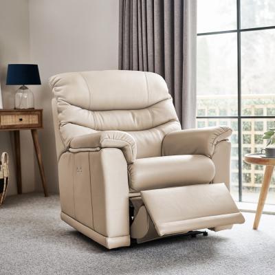 Downtown G Plan Malvern Recliner Chair - Leather Grade H - Power