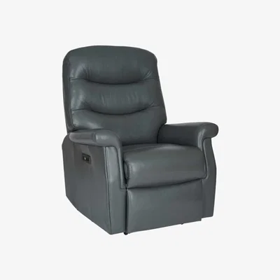 Downtown Celebrity Hollingwell Recliner Chair Zipspeed - Petite - Single Motor - Leather