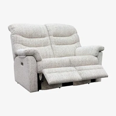 Downtown Downtown G Plan Ledbury 2 Seater Recliner Sofa - Fabric Grade C - Double Power With Usb