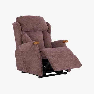 Downtown Celebrity Canterbury Petite Recliner Chair - Leather - Manual - Without Knuckles