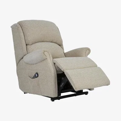 Downtown Celebrity Regent Recliner Chair - Grande - Aquaclean Fabric - Single Motor