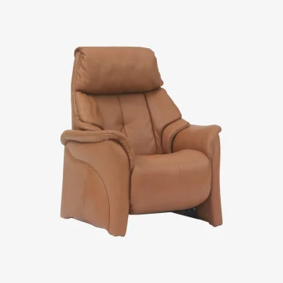 Downtown Himolla Chester Fixed Armchair - Fabric F13 - Plastic Glides