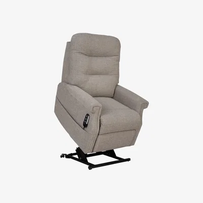 Downtown Celebrity Sandhurst Recliner Chair - Petite - Aquaclean Fabric - Dual Motor Rise and Recliner