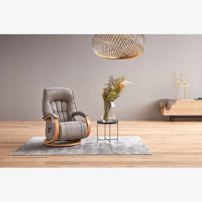 Downtown Himolla Mosel Recliner Chair - Midi - Electric - Leather L24