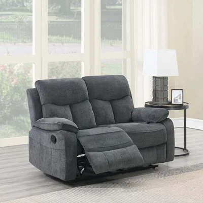 The Range Denby 2 Seater Manual Recliner Sofa - Grey