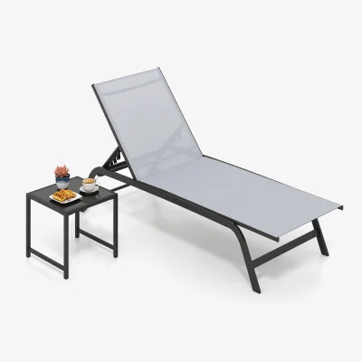 The Range 6 Position Recliner - Grey