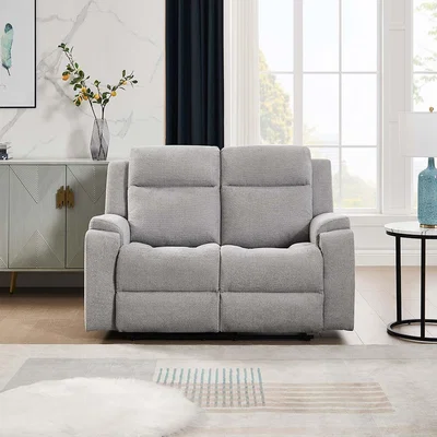The Range Orka Collection Recliner Sofa - Grey / 2