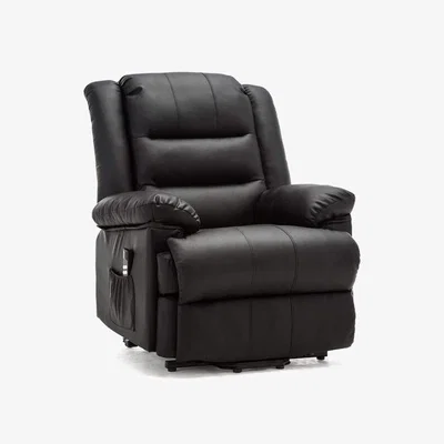The Range Loxley Dual Motor Electric Riser Recliner - Black