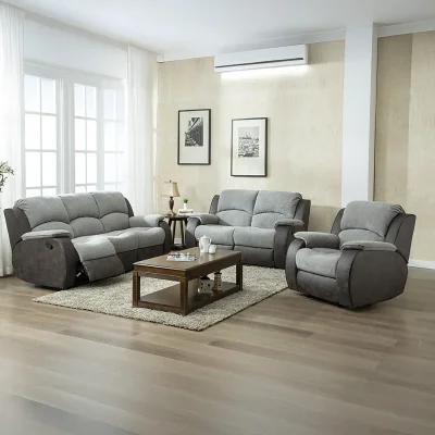 The Range New Charleston Recliner Chair - Grey