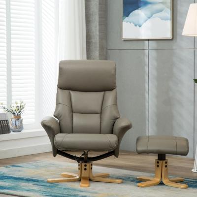 The Range Marseille Swivel Recliner - Grey