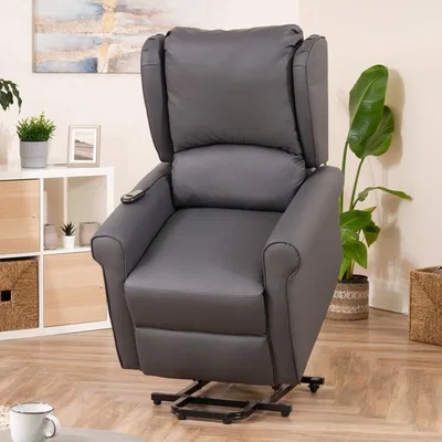 The Range Corcoran Electric Riser Recliner with Massage and Heat - Grey