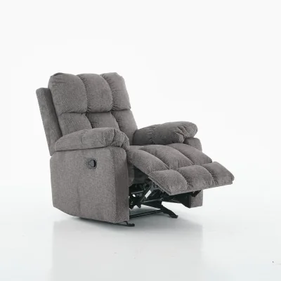The Range Manual Recliner Sofa Furniture Set for Living Room - Grey