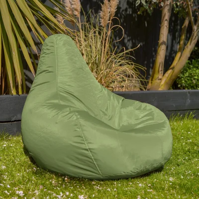 The Range Gaming Recliner Indoor and Outdoor Bean Bag - Green