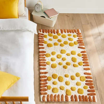 La Redoute Aarav Organic Cotton Child's Bedside Runner Rug