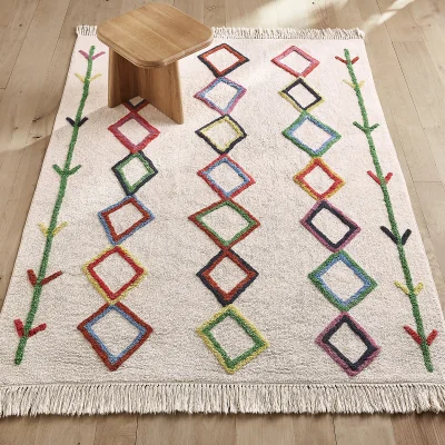 La Redoute Dybala Berber-Style Child's Organic Cotton Rug