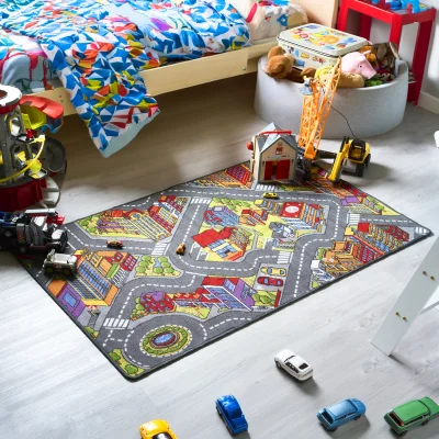 The Range City Road Play Mat - Multi