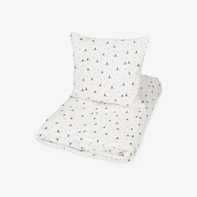 Amara Cam Cam Copenhagen - Printed Bedding - Single - GOTS Sailboats