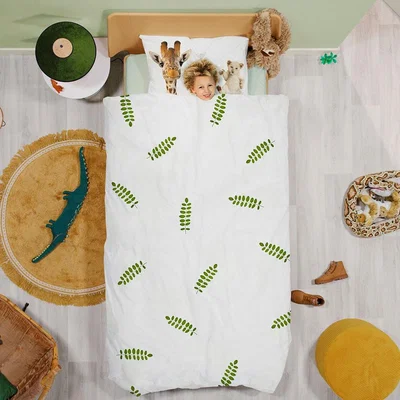 Cuckooland Snurk Single Wild Friends Duvet Bedding Set