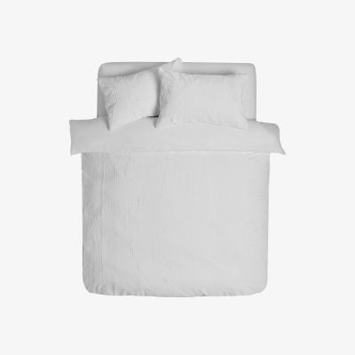 Habitat Habitat Dots Fur White Bedding Set - Single