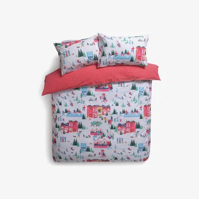 Habitat Habitat Christmas Joy Reversible Bedding Set - Single