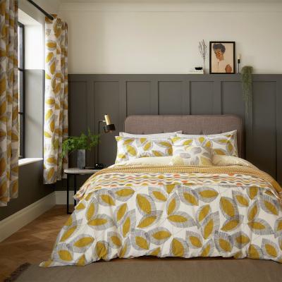 Habitat Helena Springfield Grove Yellow & White Bedding Set - Single
