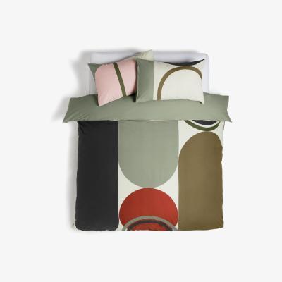 Habitat Habitat Citrine Panel Print Bedding Set - Single