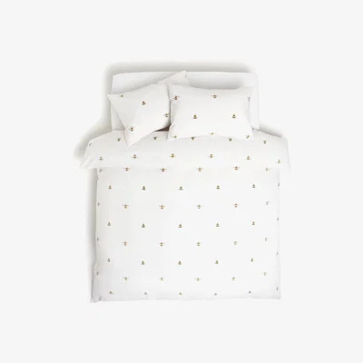 Habitat Habitat Country Hideaway Bee Print Bedding Set - Single