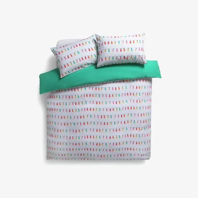 Habitat Habitat Christmas Lights Printed Bedding Set - Single