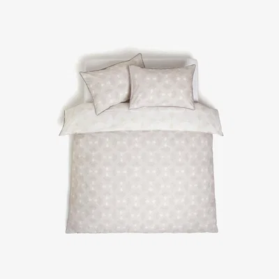 Habitat Habitat Fan Print Reversible Cream Bedding Set - Single
