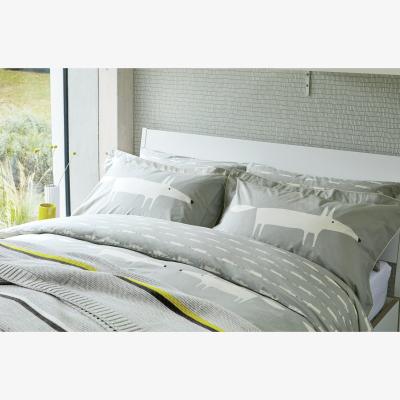 Habitat Scion Cotton Mr Fox Silver Bedding Set - Single