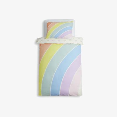Habitat Habitat Kids Rainbow Panel Multicolour Bedding Set - Single