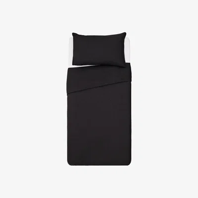 Habitat Habitat Plain Black Bedding Set - Single