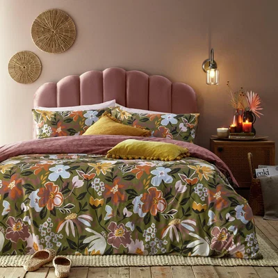 Habitat Furn Asterea Floral Bedding Set - Single