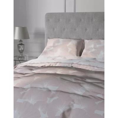 Marks & Spencer M&S Cotton Blend Ginkgo Bedding Set - SGL - Pink Mix, Pink Mix