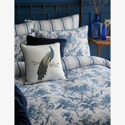 Marks & Spencer Laura Ashley Pure Cotton Sateen Tuleries Bedding Set - SGL - Light Blue Mix, Light Blue Mix