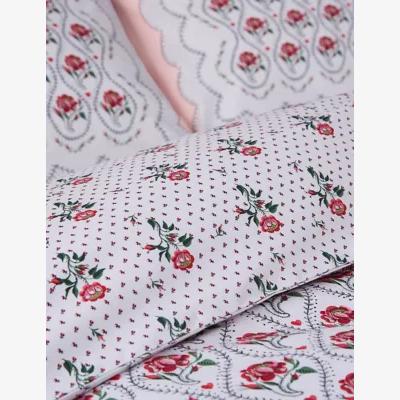 Marks & Spencer Cath Kidston Pure Cotton Cherished Bedding Set - SGL - White, White