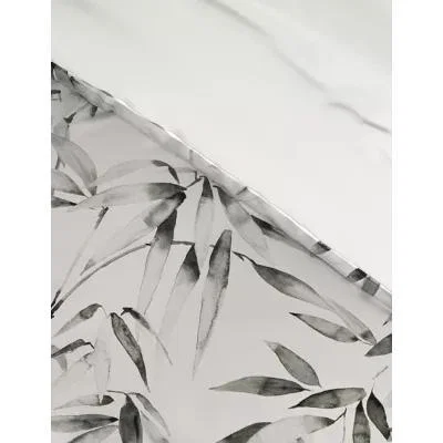 Marks & Spencer M&S Pure Cotton Bamboo Print Bedding Set - SGL - Black Mix, Black Mix